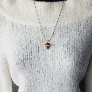 Mushroom necklace